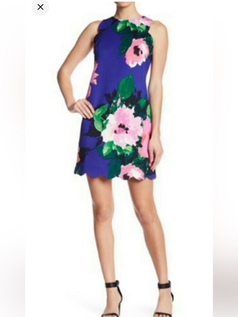Vince Camuto Floral Mini Dress size 6
